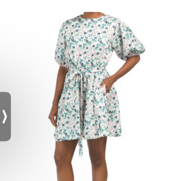 MELLODAY FLORAL PRINT DRESS - Picture 1 of 9